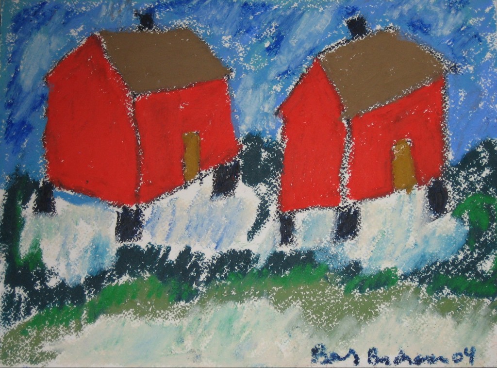 2 Red Barns