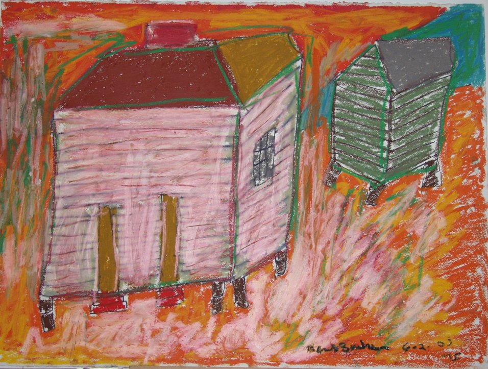 2-Door School and Shed 