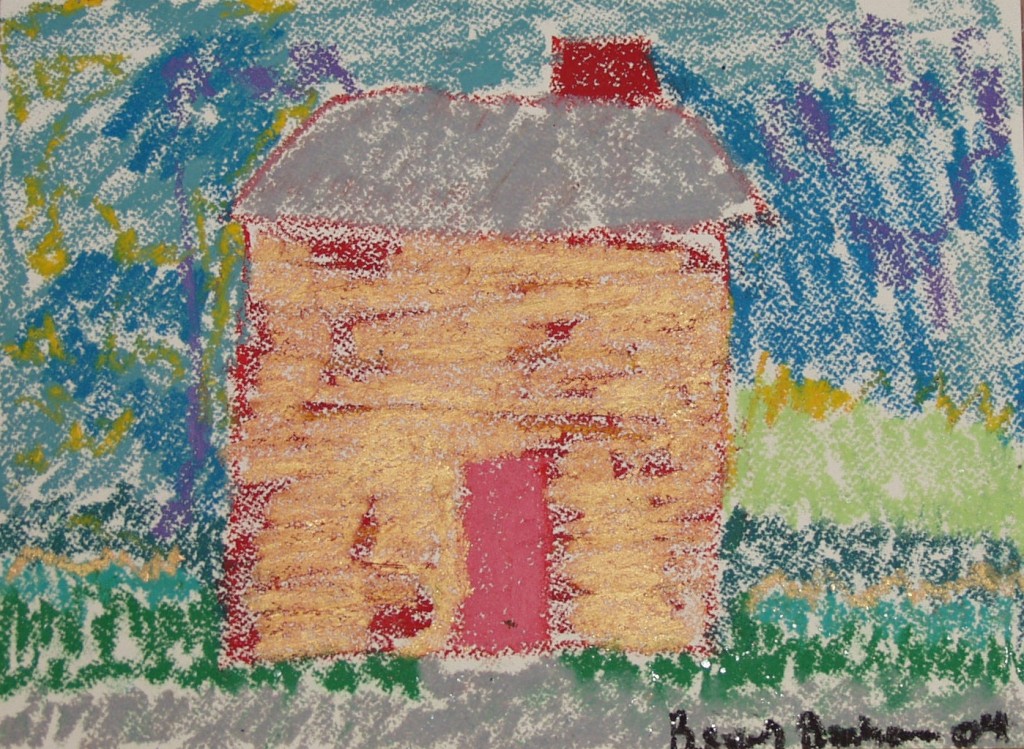 House with Pink Door