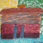 Saddlebag with Cotton